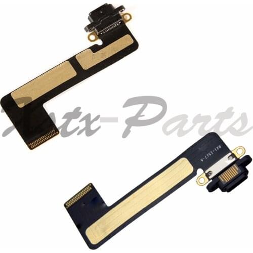 50PCS White / Black Replacement Charging Port Dock Connector Flex Cable Ribbon Part For Ipad Mini