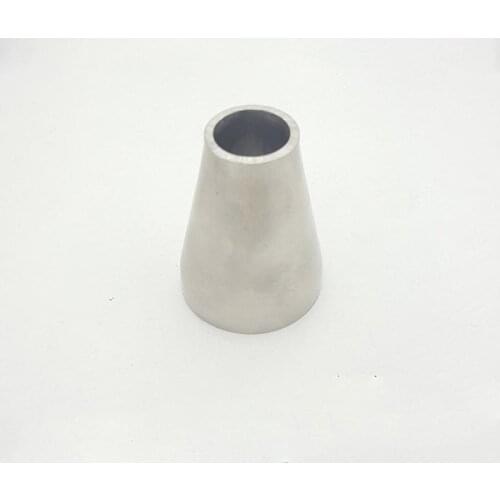 89mm 3.5" To to 63mm 2.5" OD Butt Welding Reducer SUS 304 Stainless Steel Sanitary Pipe Fitting Homebrew Beer Exhaust