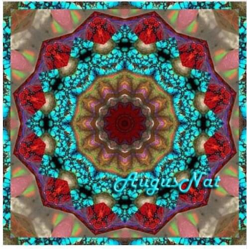 Mandala diamond painting full square drill flower wall art diamond dots poster diamond embroidery cross stitch hand craft gifts