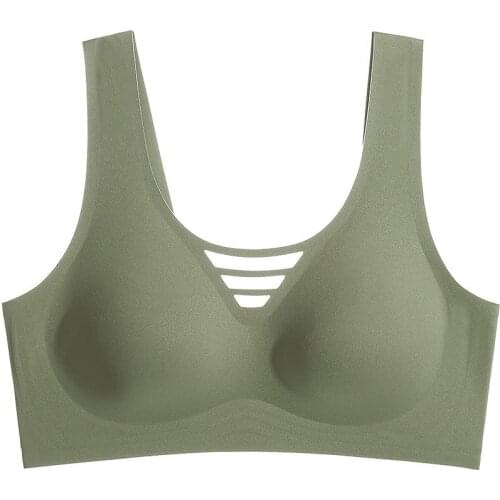 Seamless Bra Wire Free Brassiere Thin Womens Underwear L XL 2XL 3XL Sexy Intimates Womens Lingerie Hot Sleepwears top