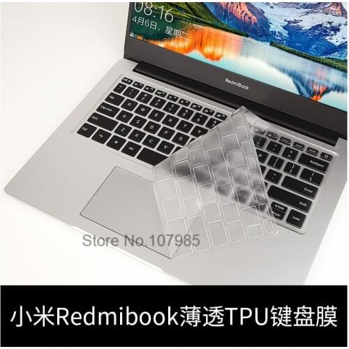 Notebook Keyboard Cover TPU Skin Protector For Xiaomi RedmiBook 14 RedMi book laptop keyboard Skin New 14 inch Red mi Book 14