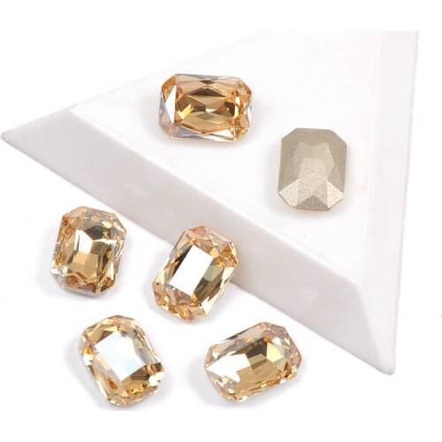 CTPA3bl 4627 GSHA Color Octagon Shape High Quality Strass Fancy Rhinestones Pouplar Rhinestone For Nail Art Decorations