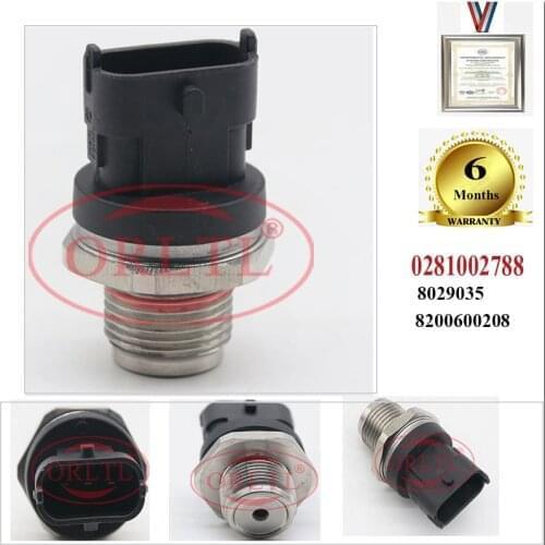 DIESEL 0281002920 Common Rail Fuel High Pressure Sensor For 7701068400 8200418270