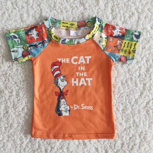 Childrens Boutique Simple Clothes Little Boys and girls Hot Summer Short Sleeve Shirt personality outfits