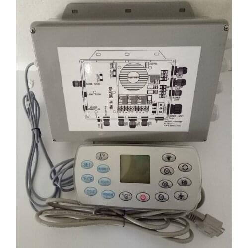 Ethink hot tub controller pack + panel fit spa 2 pump+ ET-H3000 +12VDC light lagunabay homeandgarden Energy Saver Spa Equipment