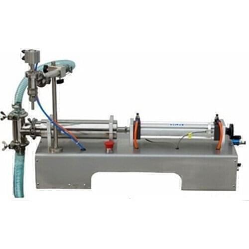 Horizontal One Nozzle Piston Liquid Filling Machine/Liquid Filler For Milk,Oil,Juice,Perfume(100-1000ml)