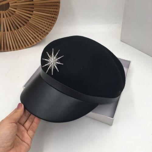 HuKaiLi Women's Military Caps