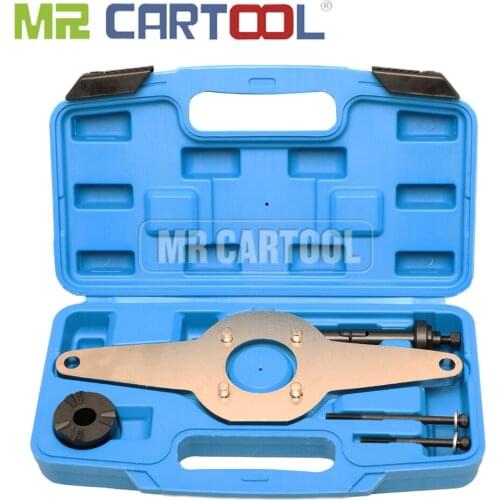 MR CARTOOL Engines Vibration Damper Tool Crankshaft Timing Fixer Set For VW AUDI 1.8L 2.0L TFSI OEM T10531 Auto Repair Tool