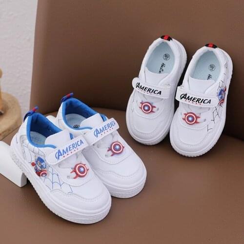 Disney cartoon spiderman non-slip soft bottom breathable baby casual shoes sneakers