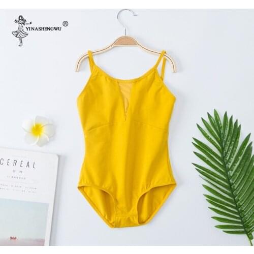 Lace Slim Girls' Classics V-Neck Camisole Leotard Gymnastic Ballet Dance Tutu Dress Camisole Leotard Skirt Extra Brand New Style