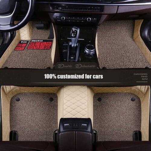 LHD Car Floor Mats For Skoda Superb 2015 2014 2013 2012 2011 2010 2009 Auto Carpets Accessories Custom Decoration Parts Rugs