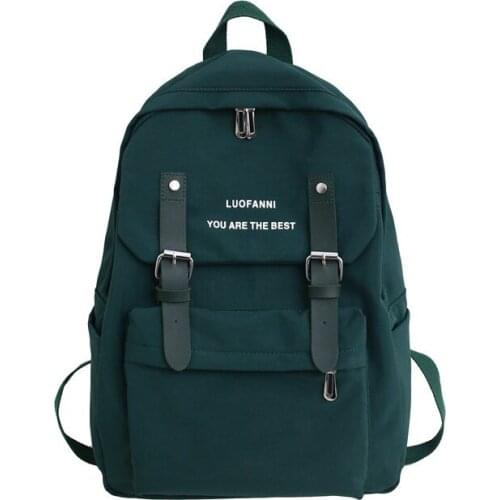 Fashion Teens School Bag Waterproof Girls School Book Bag Rucksack Large Capacity Lady Backpack
