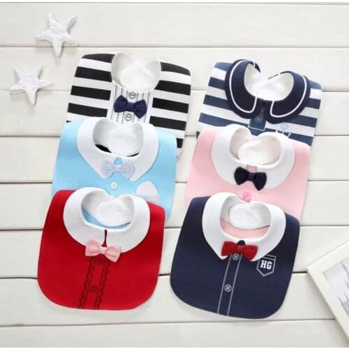 Bib Baby Bibs Babador Newborn Baberos Breastplate Waterproof Cotton Towel Infant Girl BOY Clothes 0-36 Months Baby Clothing