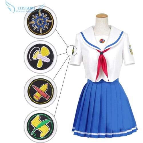 High School Fleet Navigation Section All Members Daily Clothes Cosplay Costume , Perfect Custom For You