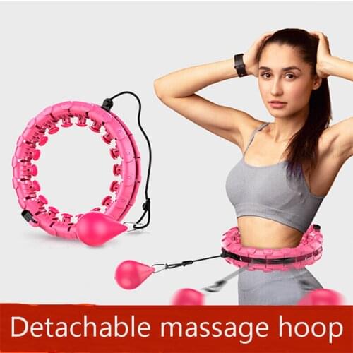 Adjustable Smart Sport Hoops Thin Abdomen Waist Training Ring Exercise Fitness Sport Loop Yoga Circle Weight Loss Home Workout