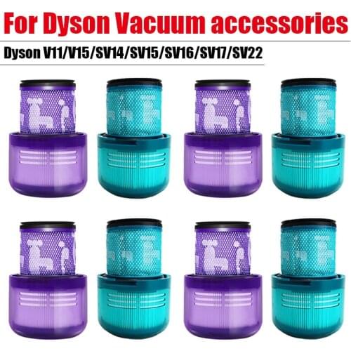 For Dyson V11V15 accessories SV14 SV18 washable HEPA filter element replacement handheld wireless vacuum cleaner mop spare parts