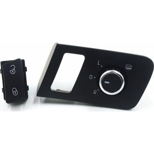 High quality Central lock switch + side mirror switch Button for Volkswagen VW caddy touran 1T0 962 125 1T0 959 565A 1T1 959 552