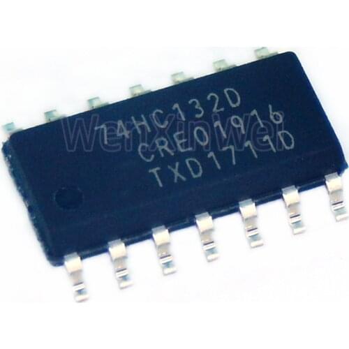 10PCS/LOT 74HC132D SN74HC132DR SOP-14 SMD New and Original IC
