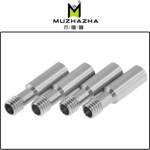 2pcs 3D Printer CR10 Ender 3 Special Throat Bowden Tube Long Thread For 1.75 mm Filament 3D Printers Parts Full Metal Part