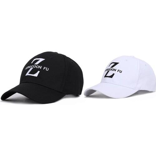 2020 New Summer Autumn Adjustable Baseball cap ARNUODON FU Embroidery Letter Z Hat For Men Women DCEBEY Brand Fashion Visor Cap