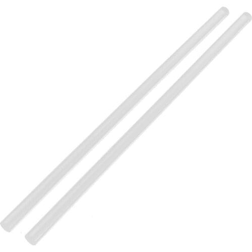 3Mmx250Mm Round Shape Solid Acrylic Rod Pmma Extruded Bar Clear 2Pcs