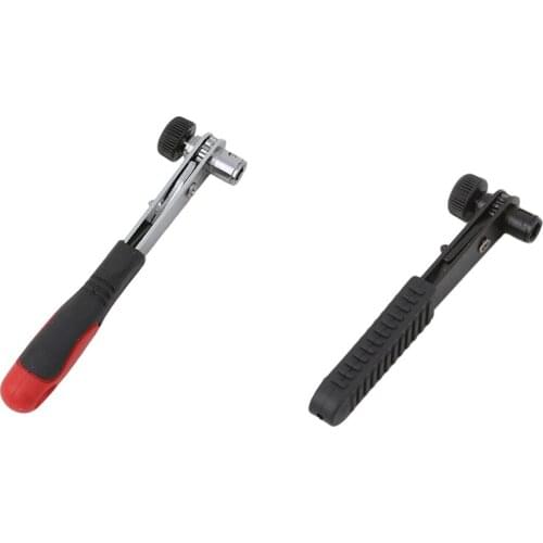 Portable Mini Rapid Ratchet Wrench 1/4" Screwdriver Rod Quick Socket Wrench Tools Right-angle Turn Screwdriver Hardware Tool