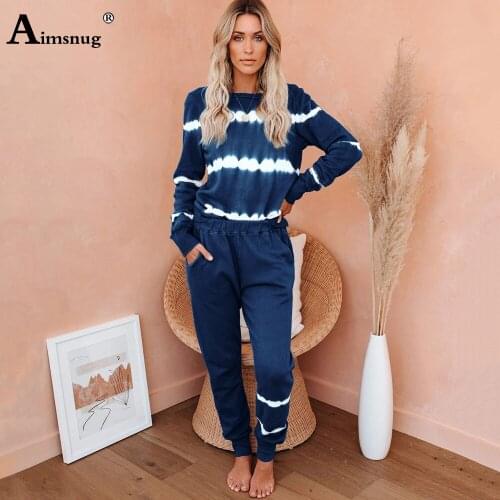 Женские пижамы с длинным рукавом Aimsnug China At AliExpress