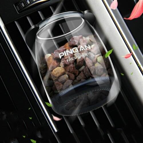 Car Zeolite Air Outlet Perfume, Creative Natural Solid Stone Deodorization Car Air Conditioning Aromatherapy Car Decoration