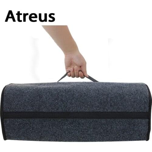 Atreus Car Seat Back Trunk Box Bag Storage Organizer Holder For Ford Fiesta Mondeo Kuba Ecosport fusion ecosport Mazda 3 6 CX-5