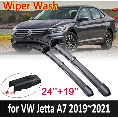 Car Wiper Blade for Volkswagen VW Jetta A7 MK7 2019 2020 2021 Front Windscreen Window Windshield Wipers Brushes Car Accessories