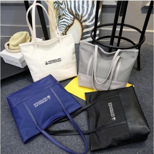 Bolso de lona Oxford Herbalife 24 Fit para mujer, multifuncional, para viaje, bolso de tela impermeable sencillo