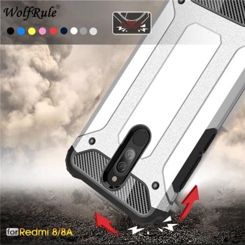 Phone Case For Xiaomi Redmi 8 Case Full Wrapped Heavy Hybrid PC+TPU Cover For Xiaomi Redmi 8 Phone Cover Xiaomi Redmi 8 Case