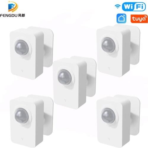 Tuya WiFi Motion PIR Sensor Detector WiFi Movement Sensor Smart Life APP Wireless Home Security System