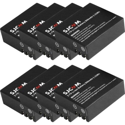 For SJCAM batery SJ 4000 5000 SJ7000 SJ4000 SJ5000 SJ6000 - SJ9000 M10 EKEN 4K H8 H9 GIT-LB101 Camera battery