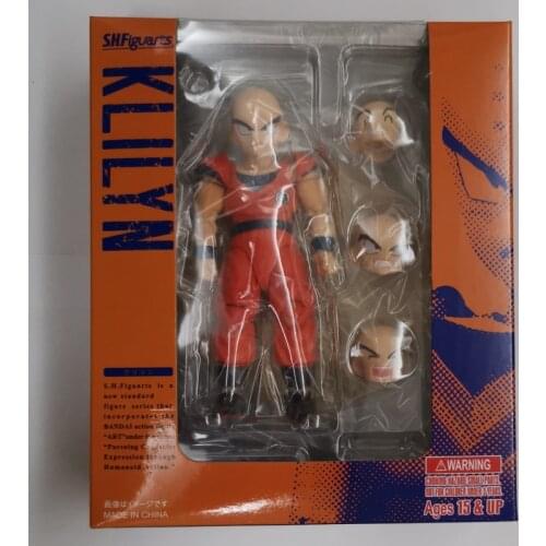 Action DragonBall SHF youth Klilyn Figure model Toys Cyborg Android No.18 Kuririn Wife Collectibles Gift Toys for Children Dolls