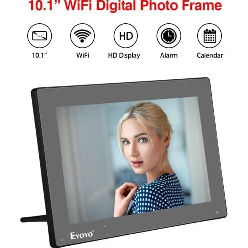Eyoyo 1280X800 Security Monotor Digital Frame With WIFI Sharing Function Multi-Functional Display Photo Video 10 Inch 1280X800