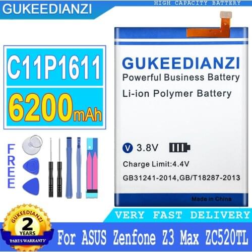 GUKEEDIANZI Asus ZenFone 3 Batteries