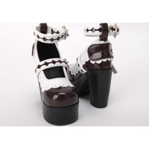 JS-01 1/3 1/4 BJD High heels shoe 5 candy colors