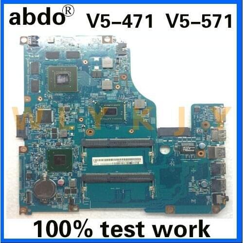 11309-2 48.4TU05.021 for ACER V5-471 V5-471G V5-571 V5-571G notebook motherboard Pentium CPU GPU GT620M DDR3 100% test work