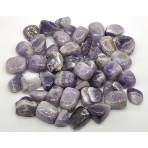 Natural Amethyst Tumbled Stones Bulk Healing Crystals Reiki Polished Gemstones Gem Raw Aquarium Decoration Minerals For Jewelry