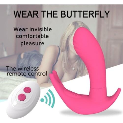 Wearable Panties Dildo Vibrators Wireless Remote Control Sex Toys for Women 10 Speed G Spot Clitoris Stimulator Vagina Orgasm