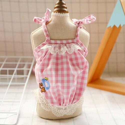 Dog Clothes Summer Thin Section Pet Clothing Teddy Bichon Pomeranian Pomeranian Small Dog Princess Dress