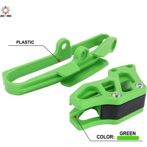 Motorcycle CNC Billet Rear Chain Guide Guard Slider Swingarm For Kawasaki KXF250 KXF450 KX250F KX450F KXF 250 450 Dirt Bike