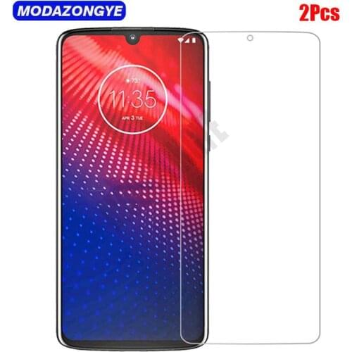2 Pcs Tempered Glass For Motorola Moto Z4 Screen Protector Motorola Moto Z4 Force Play Z 4 MotoZ4 XT-1980 Glass Protective Film