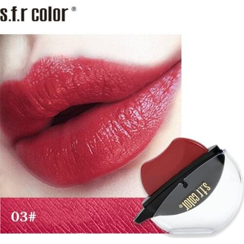 1pc Lazy Lip Lipstick Lasting Moisturizing Easy To Color Lip Glaze Velvet Matte Lip Makeup 6-color Cosmetics TSLM1