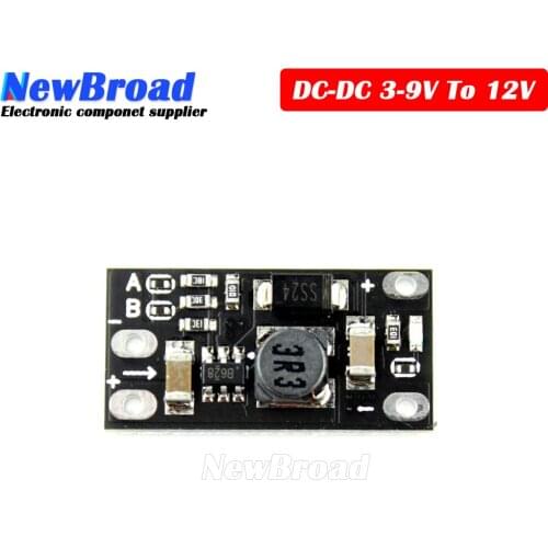 1PCS Mini DC-DC Boost Step Up Converter 3V 3.2V 3.3V 3.7V 5V 9V to 12V Voltage Regulator PCB Board Module can set 5V 8V 9V