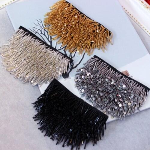 2pcs EE0704 Handmade stage arena exhibition perform play show tassel big shoulder brooch epaulet /epaulettes badge knot pads