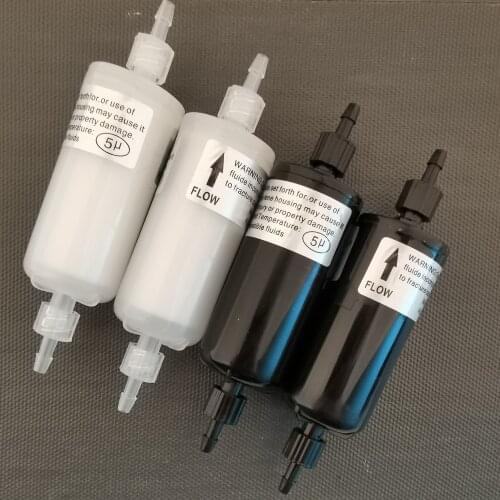 20pcs Capsule UV ink filter for solvent UV printer myjet allwin crystaljet witcolor gongzheng Prevent print head clogging