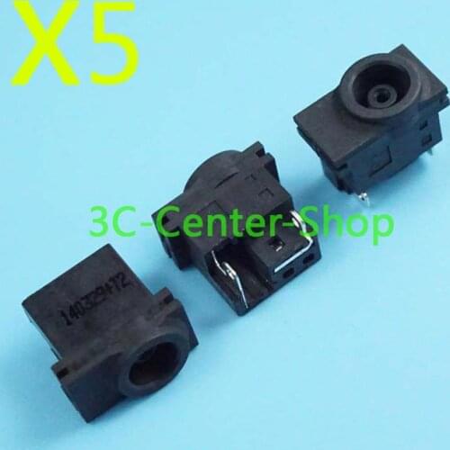 5 PCS Laptop dc power jack For Samsung R467 R464 R468 P467 R418 R470 R463 R548 R520 R522 R620 DC JACK Connector charging port