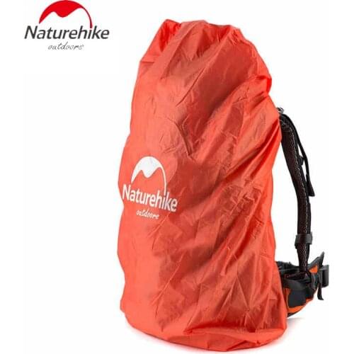Naturehike Bag Cover 30-70L Backpack Rain Cover Outdoor Waterproof Mud Dust Cover Bag Covering Climbing Hiking Travel Kit Fit